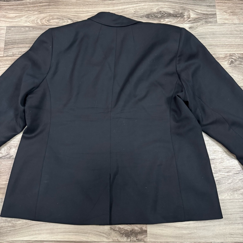 J. Crew Helena Black Twill Classic Blazer Size 20 - Picture 10 of 10